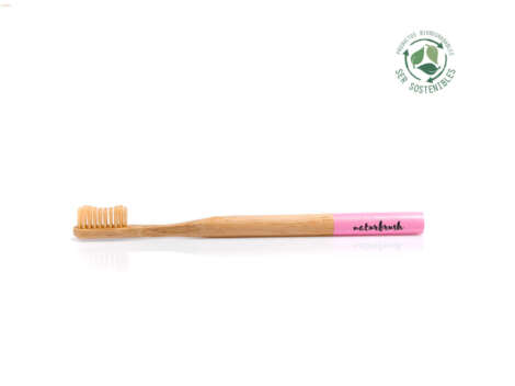 Ser Sostenibles cepillo de dientes adulto rosa naturbrush
