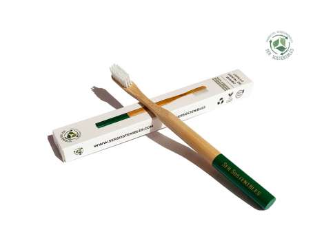 cepillo verde de bambu, ser sostenibles